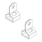 3F FILIPPI - 13 TRM COPPIA GANCI SOSPENSIONE LINDA