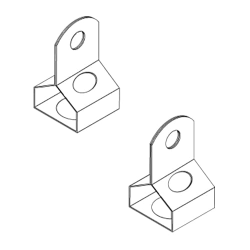 3F FILIPPI - 13 TRM COPPIA GANCI SOSPENSIONE LINDA A0463