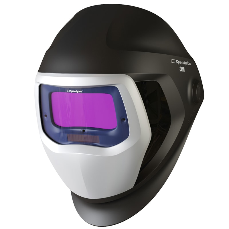 3M - 3M™ Speedglas™ Elmetto per saldatura Serie 9100, con schermi laterali e filtro per saldatura 9100X, 501815