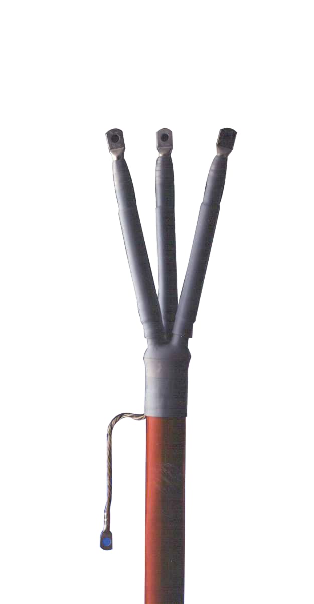 3M - 3M™ Terminale QT-II 92-EB 61-3 kit di Media Tensione autorestringente per applicazioni fino a 17,5 kV Umax. Kit per cavo tripolare.