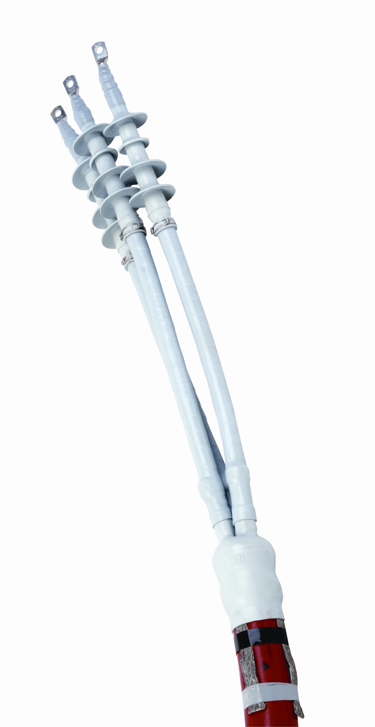 3M - 3M™ Terminale QT-II 93-EB 62-3 kit di Media Tensione autorestringente per applicazioni fino a 24 kV Umax, Kit per cavo tripolare