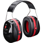 3M - Cuffie auricolari 3M™ PELTOR™ Optime™ III, nero/rosso, bardatura temporale, H540A-411-SV