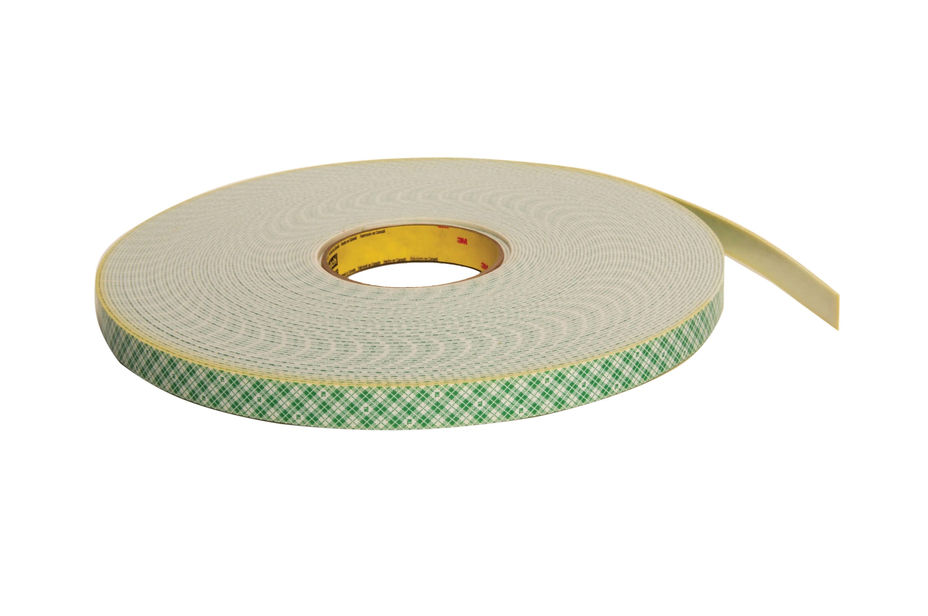 3M - Nastro biadesivo in schiuma poliuretanica 3M™ 4026, Bianco, 19 mm x 33 m, 1.6 mm
