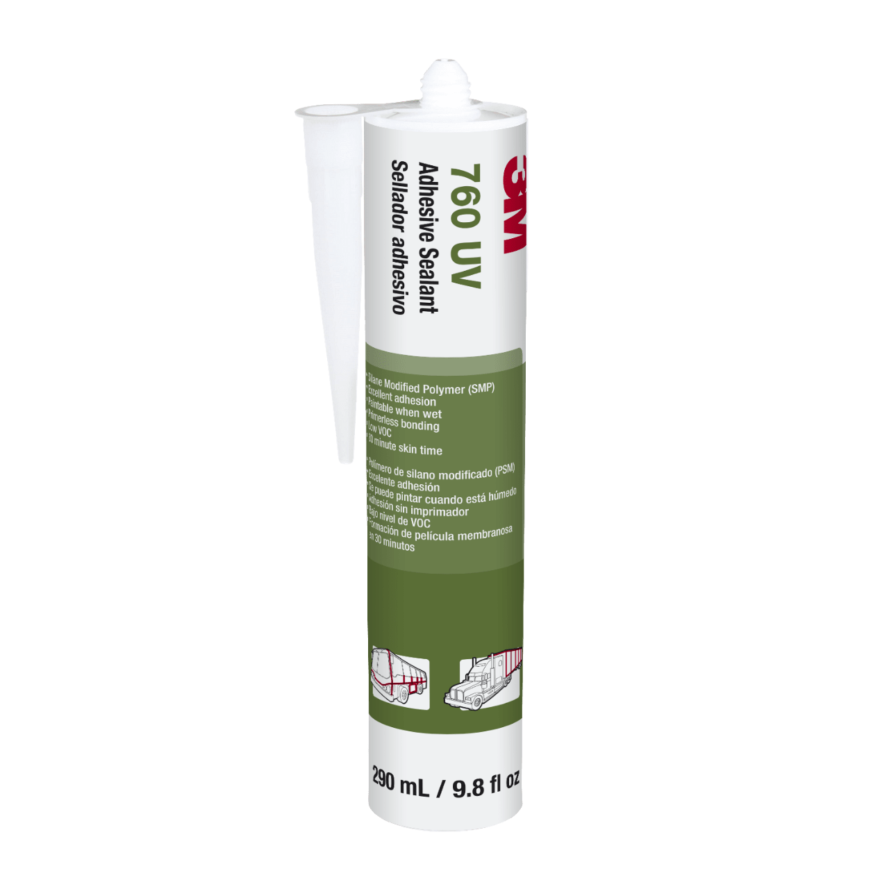 3M - Sigillante adesivo ibrido 3M™ 760, Bianco, 600 ml