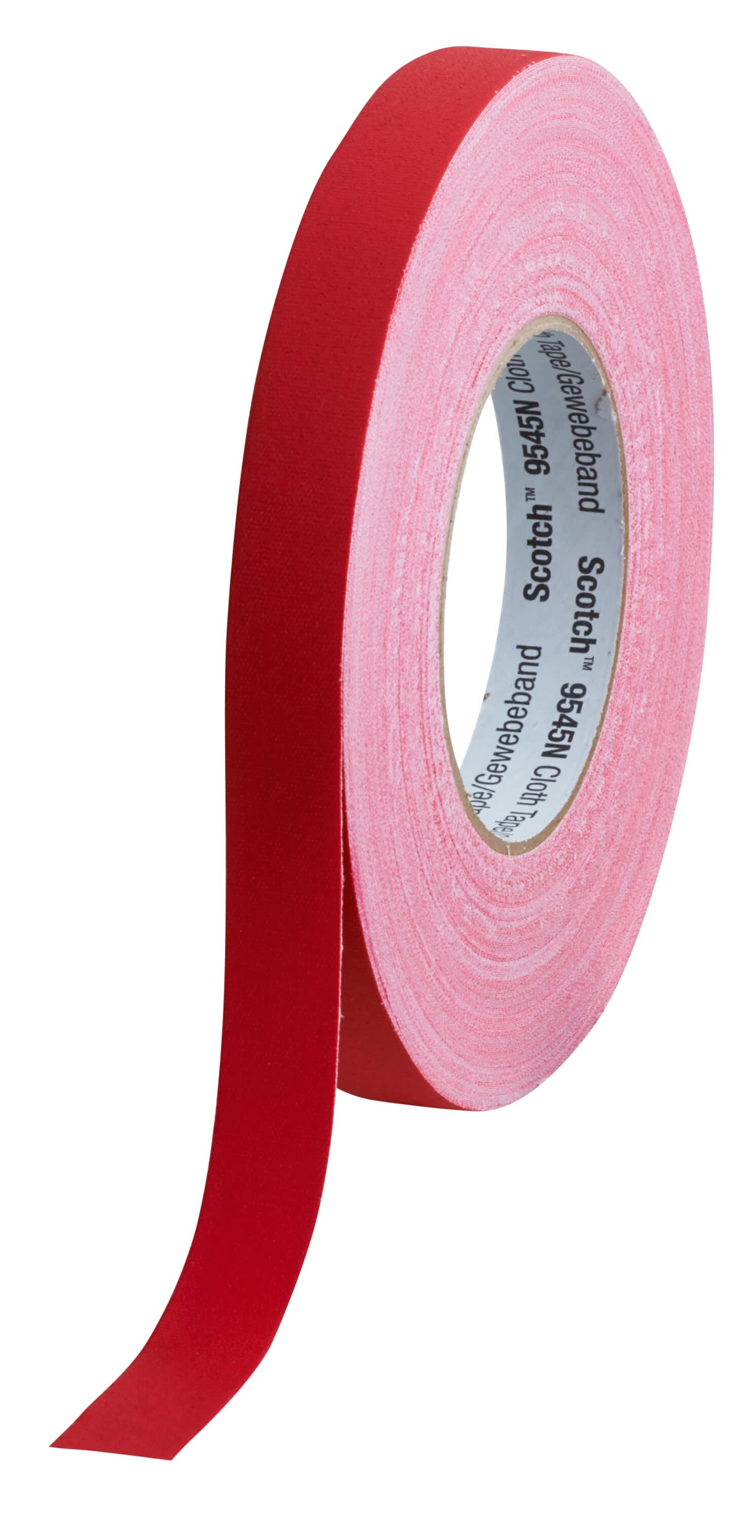 3M - 3M™ Scotch™ 9545N Nastro in stoffa rosso 19mm x 50m