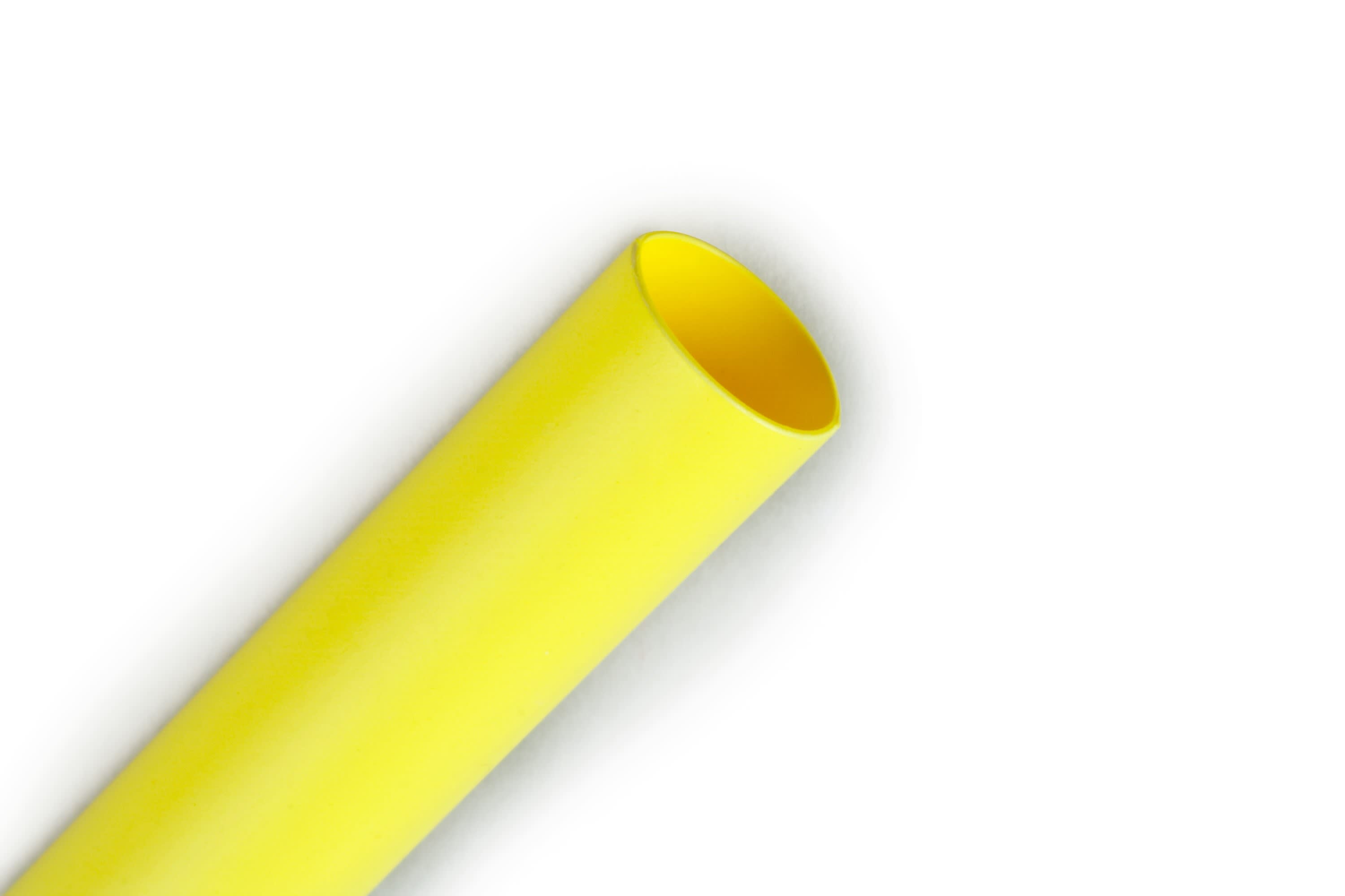 3M - Guaina termorestringente 3M™ GTI-3000, poliolefina, 18.0/6.0 mm, giallo, Spezzone da 1 m