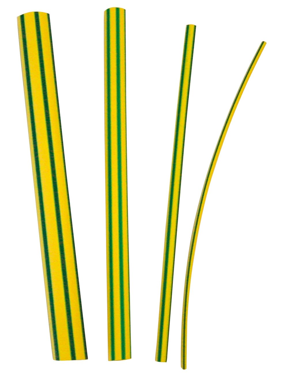 3M - Guaina termorestringente 3M™ GTI-3000, poliolefina, 39.0/13.0 mm, giallo/verde, Spezzone da 1 m