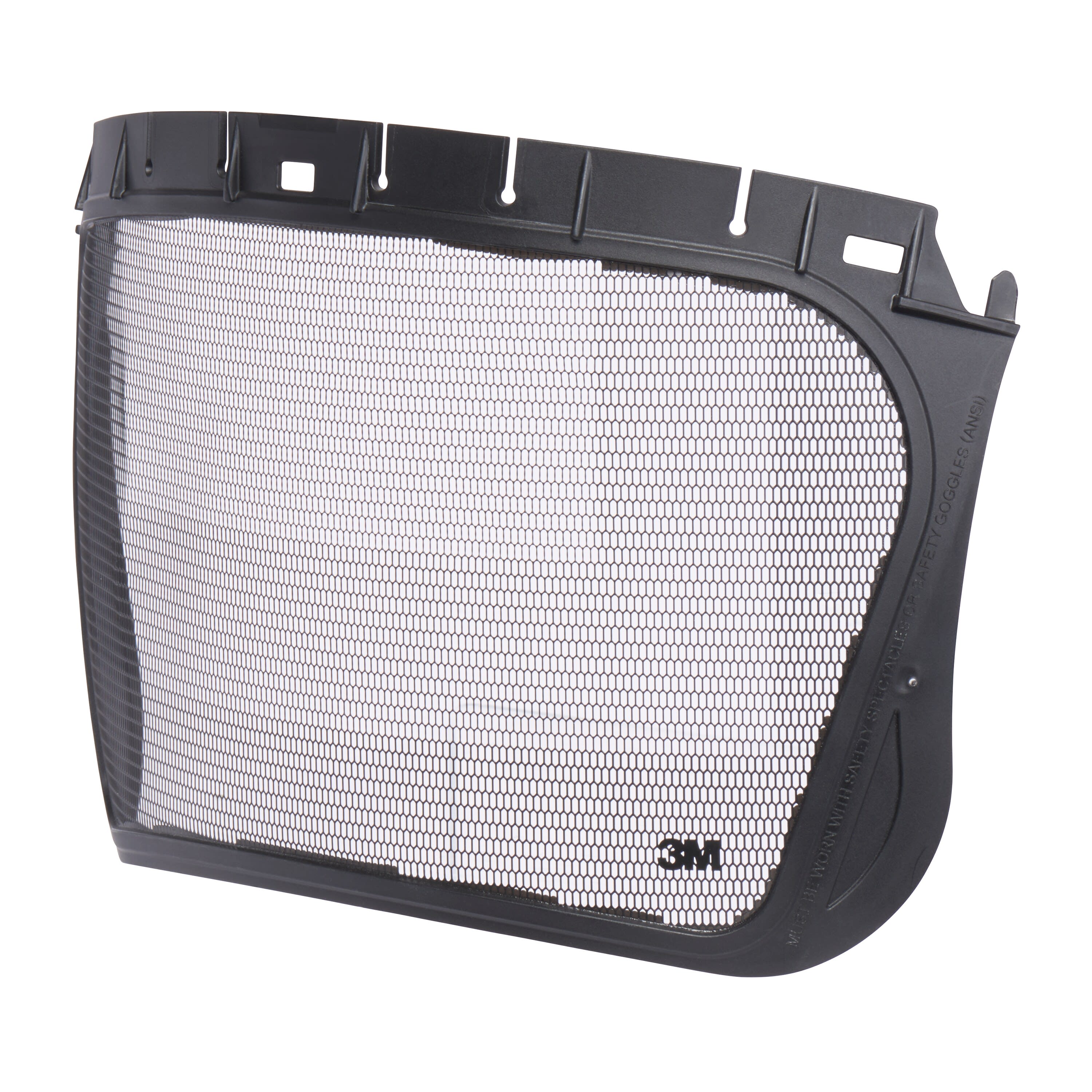 3M - Visiera in rete 3M™ serie 5, acciaio inox inciso, nero, 5J-1