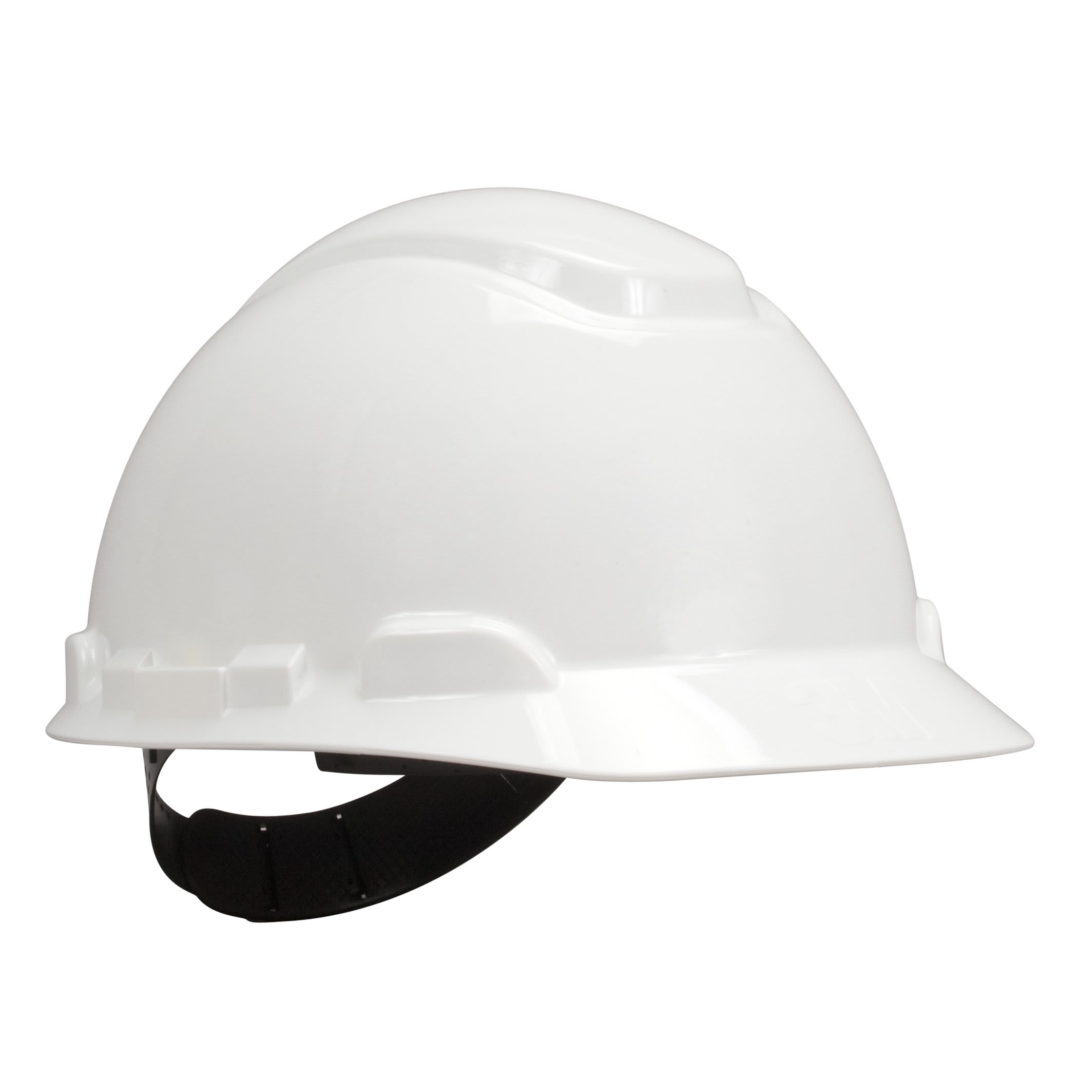 3M - Elmetto 3M™, cricchetto, ventilato, fascia antisudore in plastica, bianco, H700N-VI