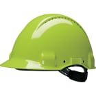 3M - Elmetto 3M™, Uvicator, blocco su perno, ventilato, fascia antisudore in pelle, alta visibilità, G3000DUV-GB