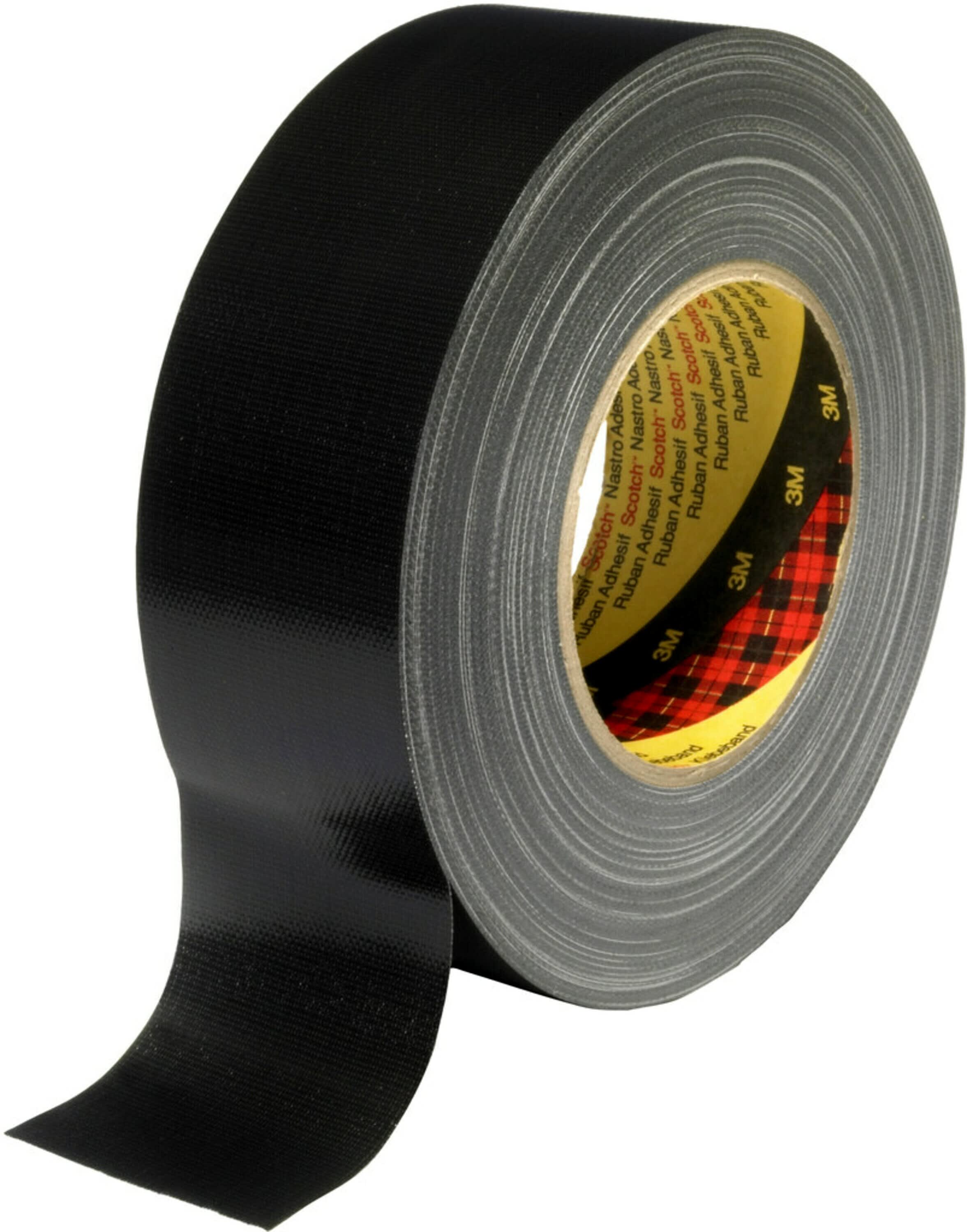3M - Nastro telato resistente 3M™ 389, Nero, 19 mm x 50 m, 0.26 mm
