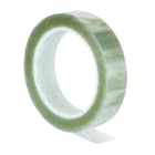 3M - 3M™ Nastro elettrico in poliestere 5, colore traslucente, adesivo acrilico resistente all'olio e solventi, pretagliato 25 mm x 66 m, conferzione 9 rotoli