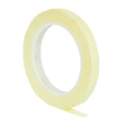 3M - 3M™ Nastro elettrico in poliestere 1350F-1, colore giallo, adesivo acrilico, pretagliato 12mm x 66mt - confezione 19 rotoli