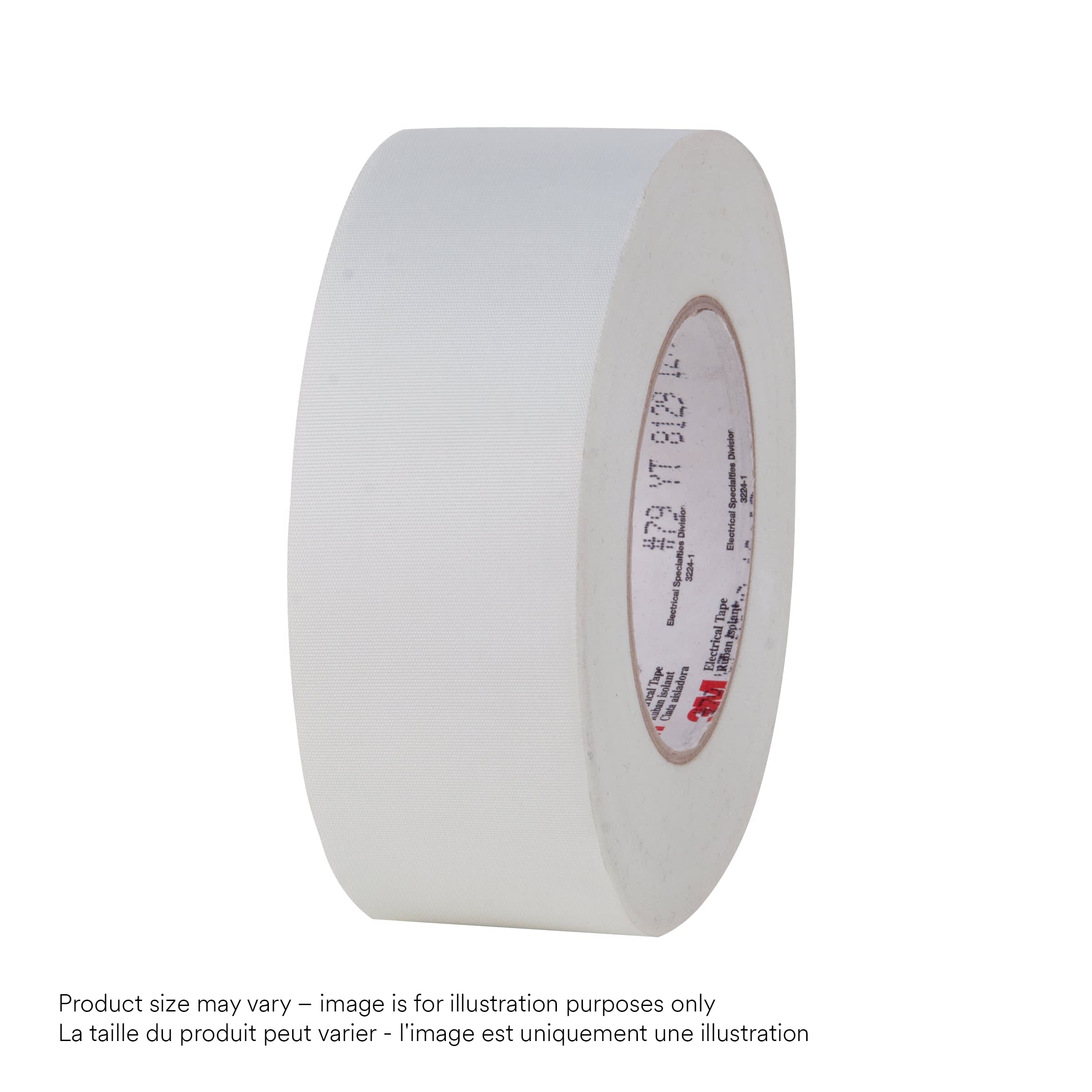3M - Nastro elettrico isolante in fibra di vetro 3M™ 79, bianco, adesivo acrilico, 50 mm x 55 m