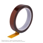 3M - Nastro isolante in film di poliammide 3M™ 1205, ambra, adesivo acrilico, MC19, 12 mm x 33 m x 0.08 mm