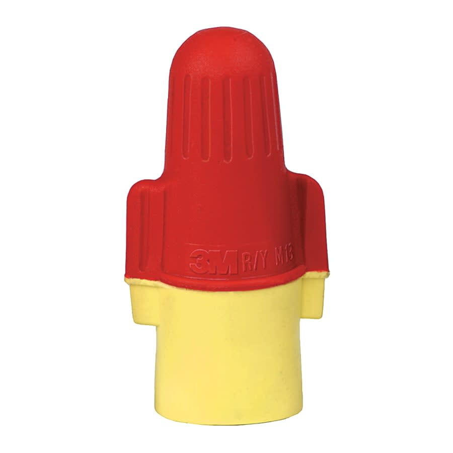 3M - 3M™ Connettori a filo, R/Y+CUSTODIA, 100 per sacchetto, 1000 per confezione