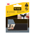 3M - Scotch™ Dispositivi di fissaggio Extreme di colore nero, 25 mm x 75 mm, 2 set RF6731076