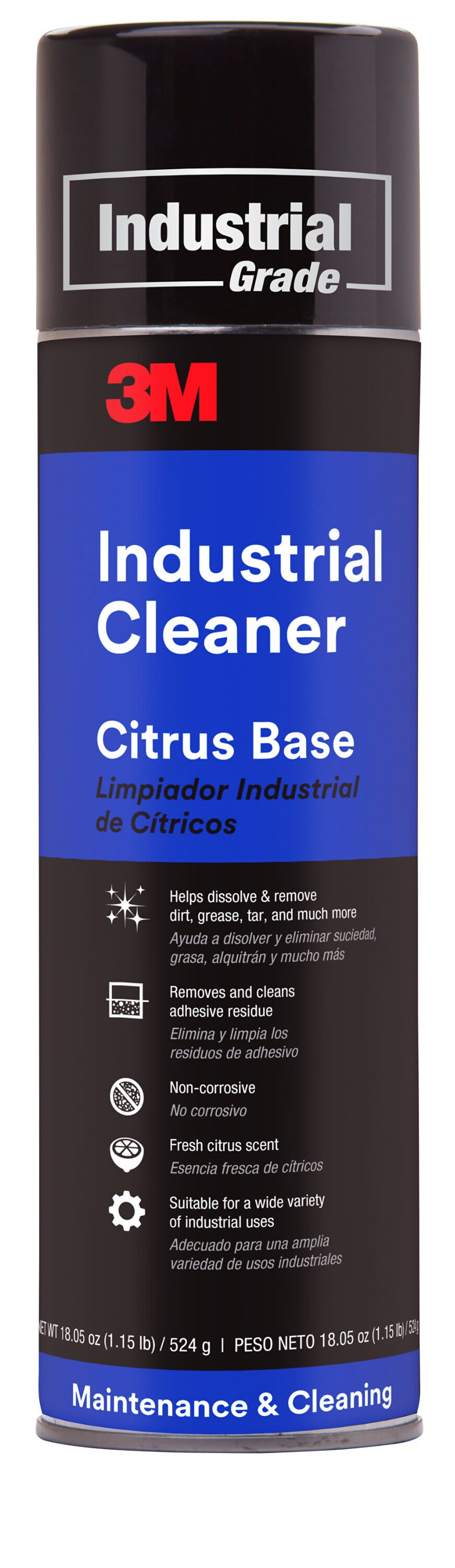 3M - Pulitore industriale a base di agrumi 3M™, Trasparente, 500 ml