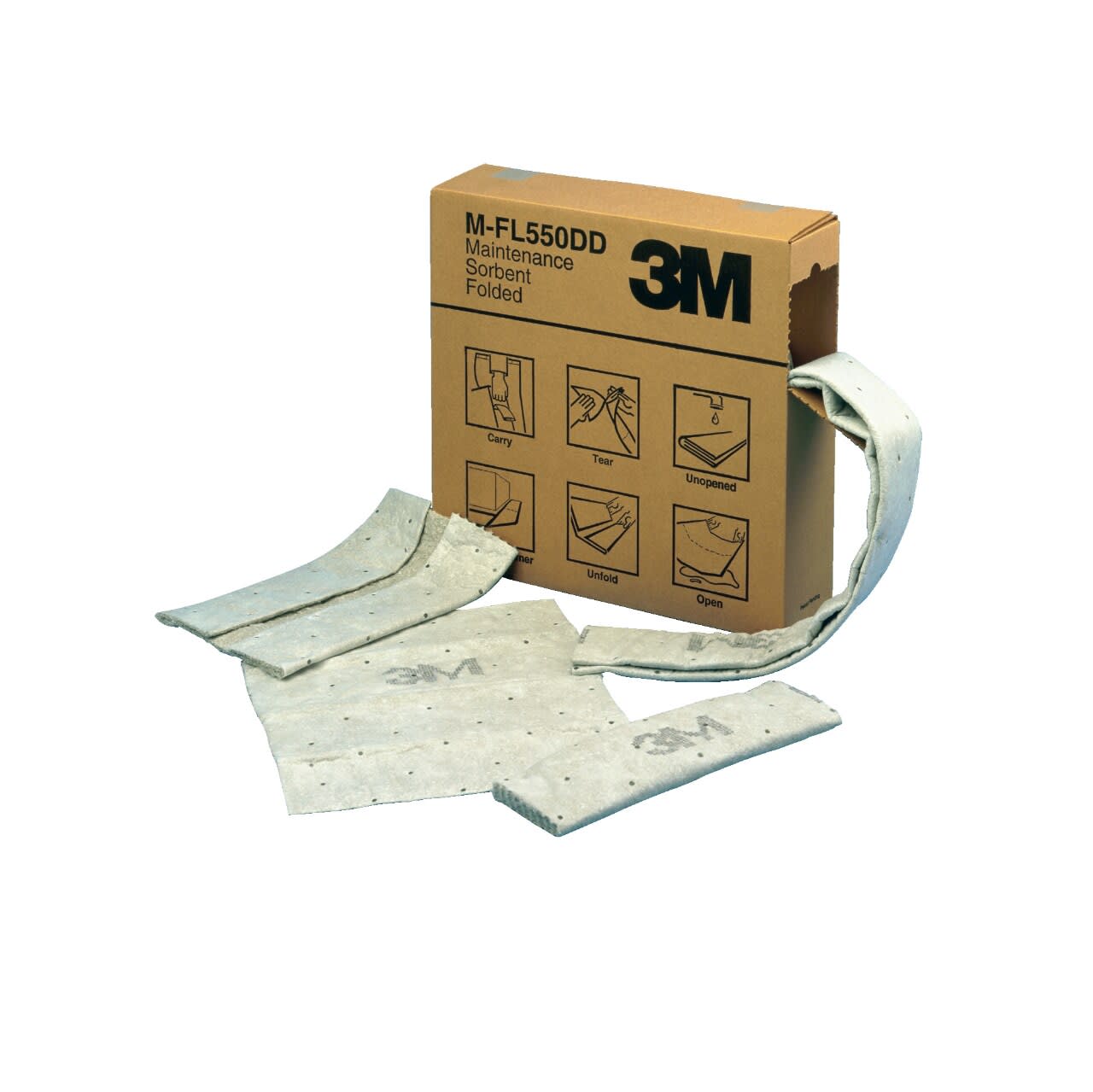 3M - 3M™ Dispenser Multiformato per Contenimento Sversamenti di Liquidi non Pericolosi M-F2001, 120 mm x 15.2 m, 3/Confezione