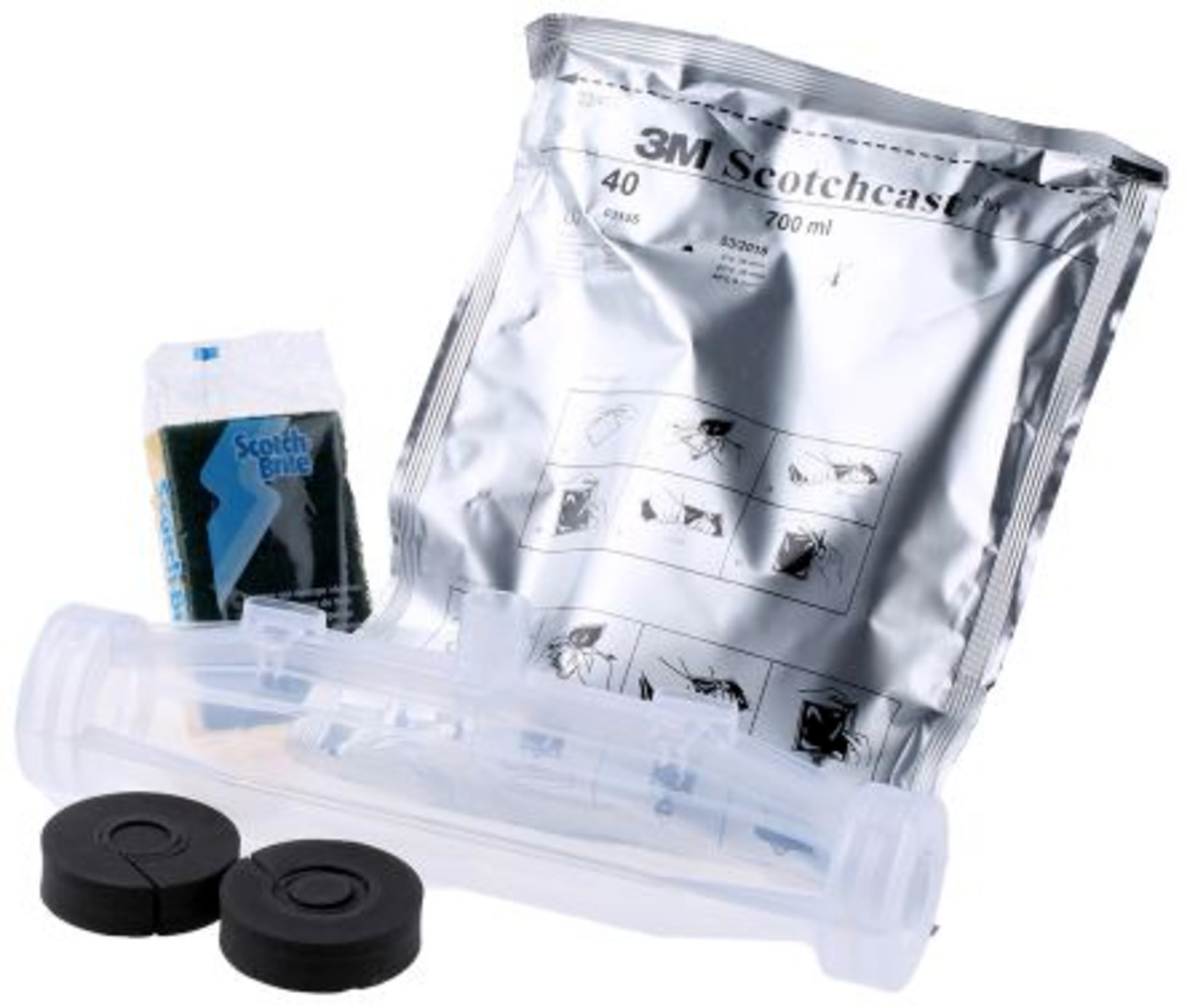 3M - Kit per giunzione in linea 3M™ Scotchcast™ 92-NBA7, 1 kV,(29-64 mm) 7000035344