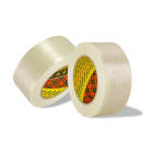 3M - Nastro da imballo rinforzato per uso generico Scotch® 8956, Bianco, 25 mm x 50 m, 0.12 mm