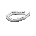 3M - 3M™ Barriere Cilindriche per Contenimento Sversamenti di Liquidi Pericolosi P-200, 75 mm/Diametro, 1.2 m, 12/Confezione