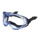 3M - 3M™ Fahrenheit™ Occhiali a mascherina, versione per elmetto, rivestimento in schiuma, a tenuta stagna, anti-appannamento, lenti in acetato trasparente, 71360-00017, 10/confezione