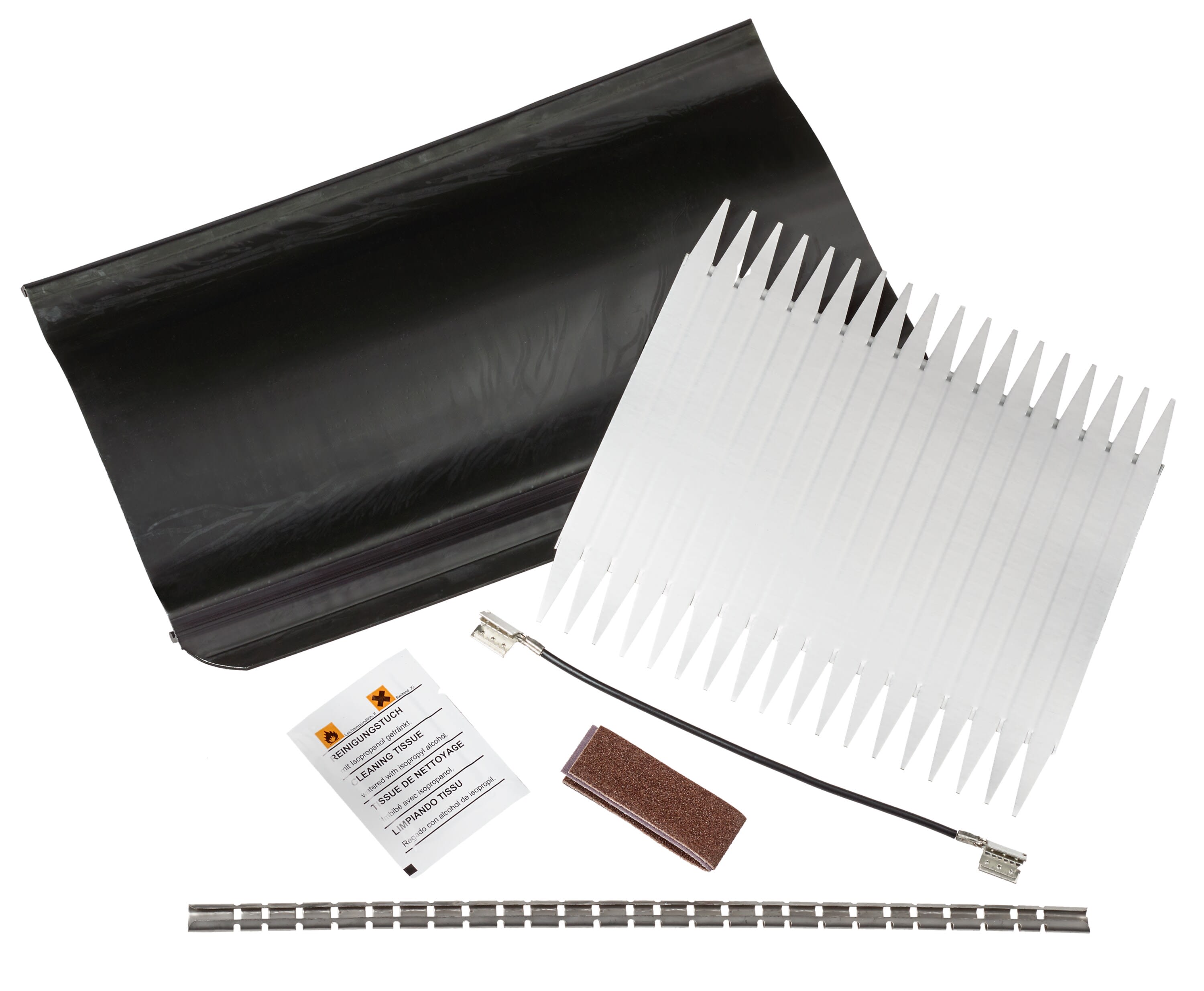 3M - Sono composti da un foglio di guaina termorestringente con cerniera ed adesivo interno termofusibile.