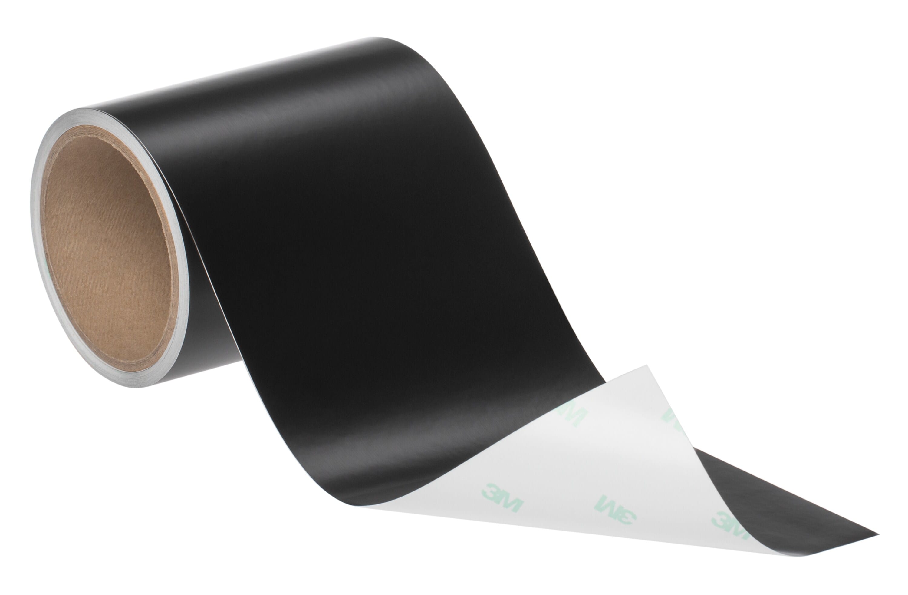 3M - Materiale per etichette per marcatura laser 3M™ 7847, Nero/Bianco opaco, 90 mm x 300 m, 0.06 mm