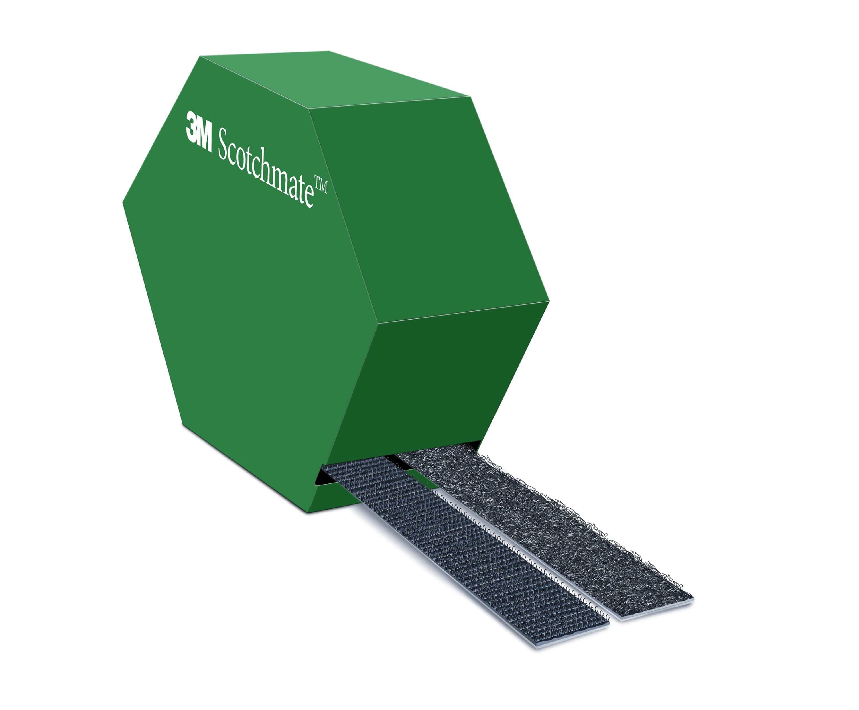 3M - Sistema di fissaggio richiudibile 3M™ SJ352D, Nero, 25 mm x 5 m x 2 mm, Pacchetti doppi