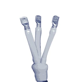 3M - Terminazione a media tensione retraibile a freddo 3M™ kit QT 92-EN, 64-3, applicazione fino a 6 KV, sezione di cavo 185 - 240 mm², 3 pacchi per confezione 7000092194