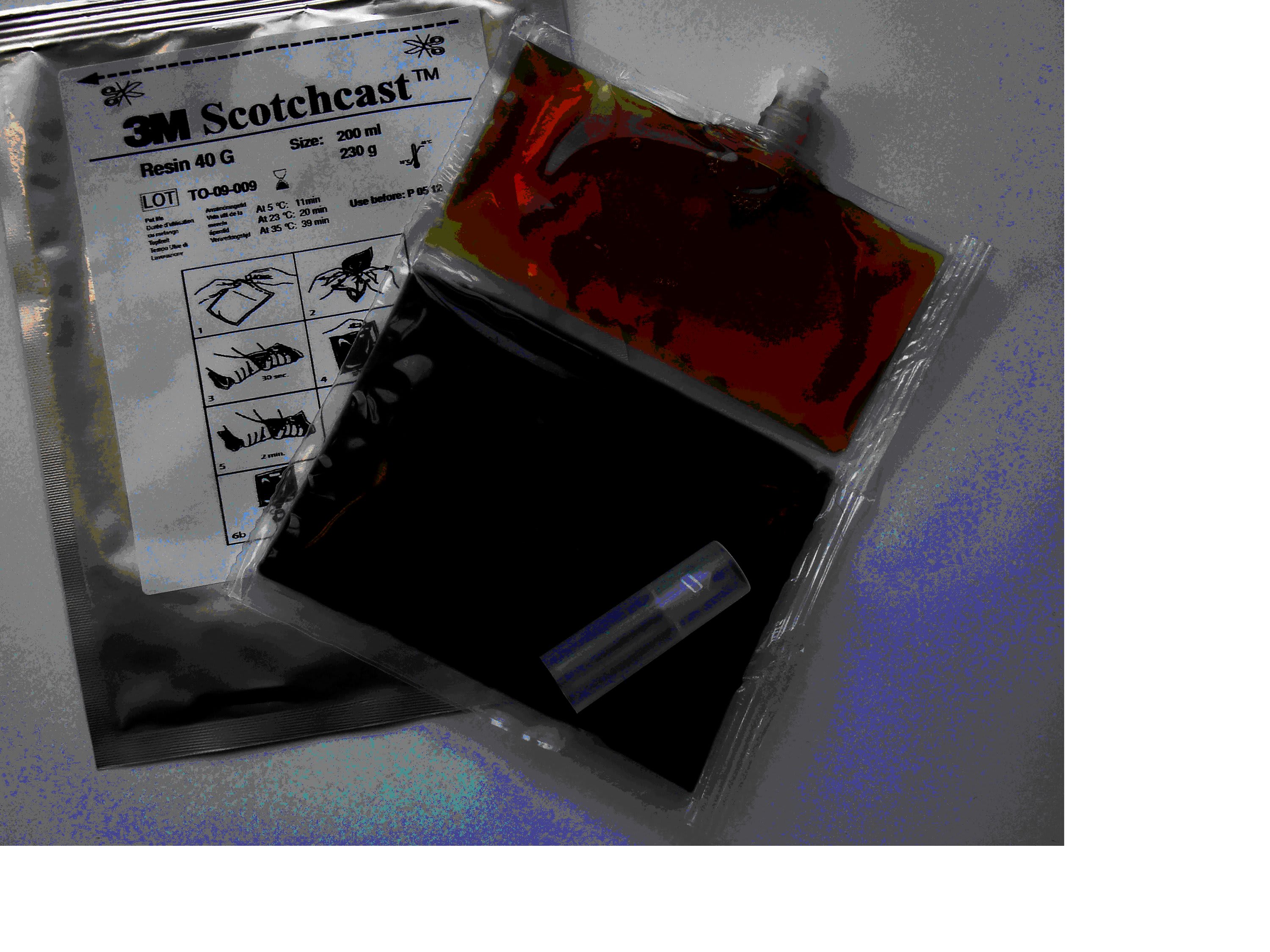 3M - Sacchetto in resina 3M™ Scotchcast™ SC 40, dimensione C, 370 ml