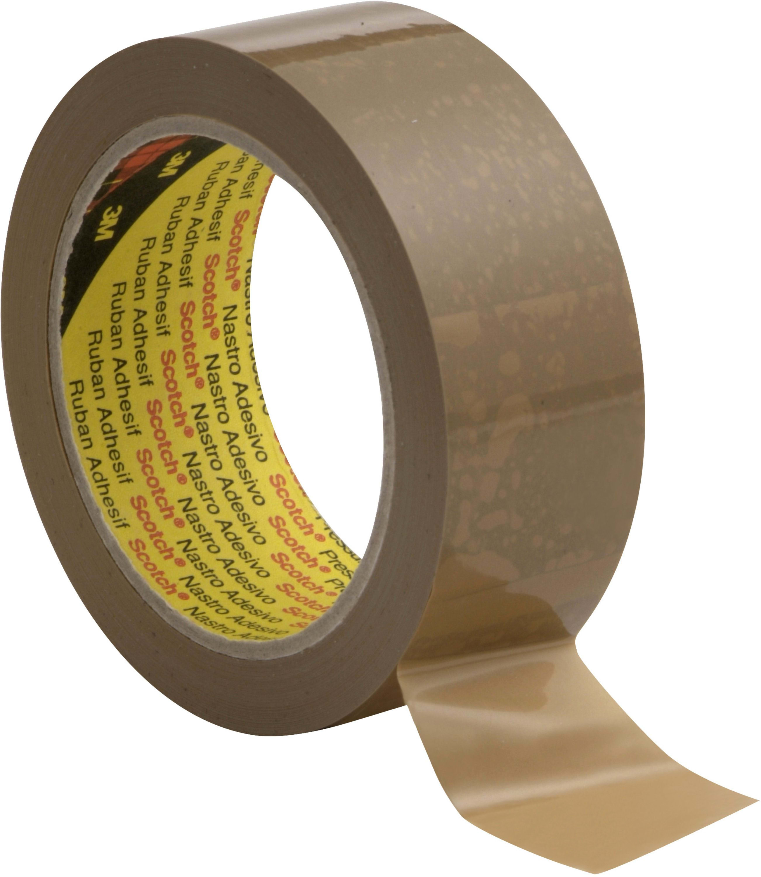 3M - Nastro sigillante per scatole in PVC ad alte prestazioni Scotch® 6890, Trasparente, 50 mm x 66 m, 0.05 mm