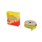 3M - Guaina termorestringente 3M™ HSR 19,0/9,5 mm strisce verde / giallo - dispenser da 5 mt