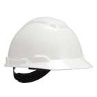 3M - Elmetto 3M™, cricchetto, ventilato, fascia antisudore in plastica, bianco, H700N-VI