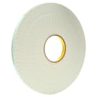 3M - Nastro biadesivo in schiuma poliuretanica 3M™ 4026, Bianco, 6 mm x 33 m, 1.6 mm