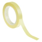 3M - 3M™ Nastro elettrico in poliestere 1350F-1, MC12, colore giallo, adesivo acrilico, pretagliato 19mm x 66mt - confezione 12 rotoli