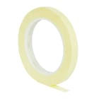 3M - 3M™ Nastro elettrico in poliestere 1350F-1, colore giallo, adesivo acrilico, pretagliato 12mm x 66mt - confezione 19 rotoli