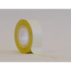 3M - 3M™ Nastro elettrico in poliestere 75, colore giallo, biadesivo in gomma termoindurente, pretagliato 25mm x 33mt - confezione 9 rotoli