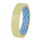 3M - 3M™ Nastro elettrico in poliestere sottile 74, colore giallo, adesivo in gomma termoindurente, pretagliato 12mm x 66mt - confezione 19 rotoli