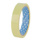 3M - 3M™ Nastro elettrico in poliestere sottile 74, colore giallo, adesivo in gomma termoindurente, pretagliato 25mm x 66mt - confezione 9 rotoli