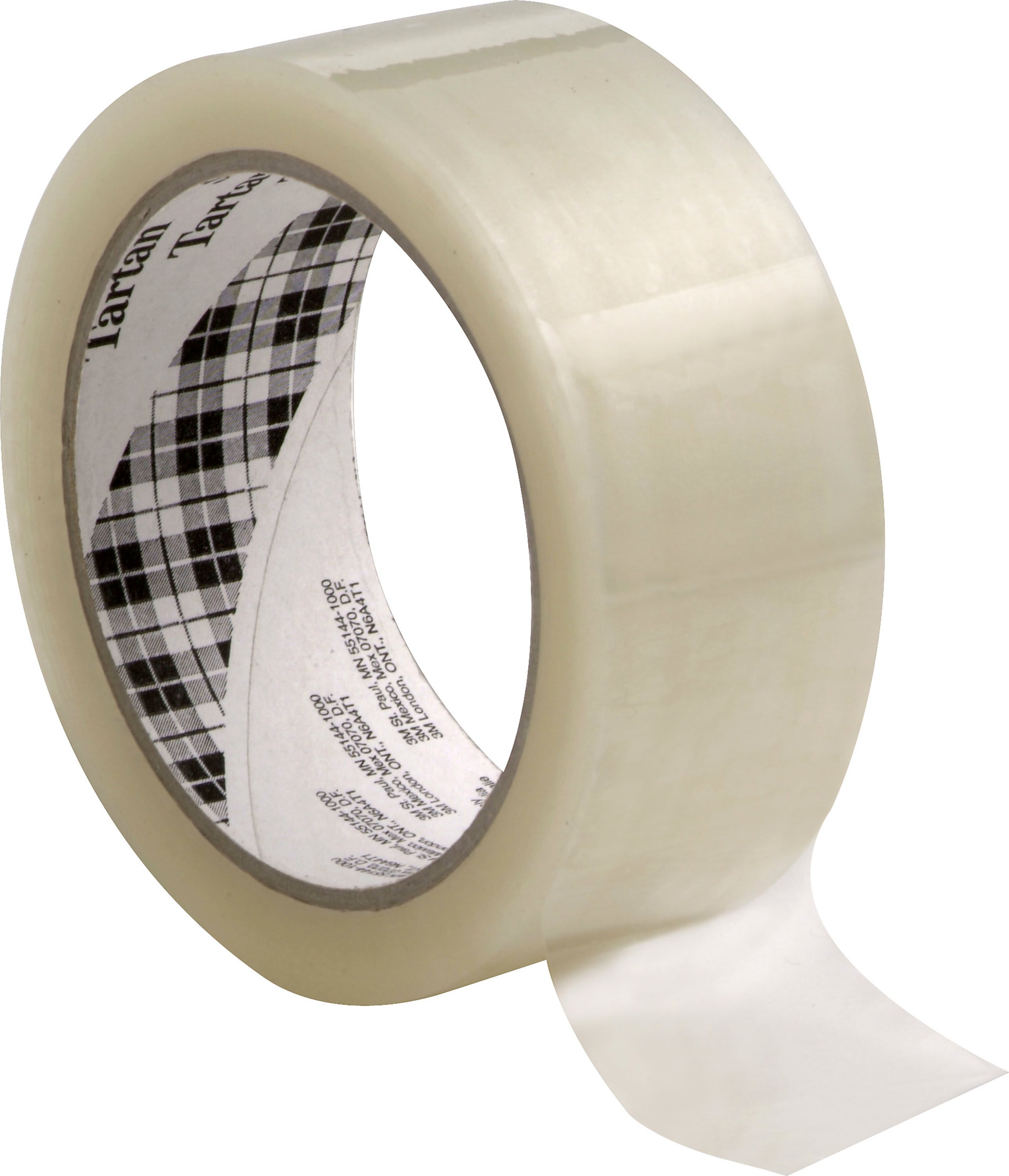 3M - Nastro da imballaggio Tartan™ 369, Trasparente, 50 mm x 132 m, 0.043 mm