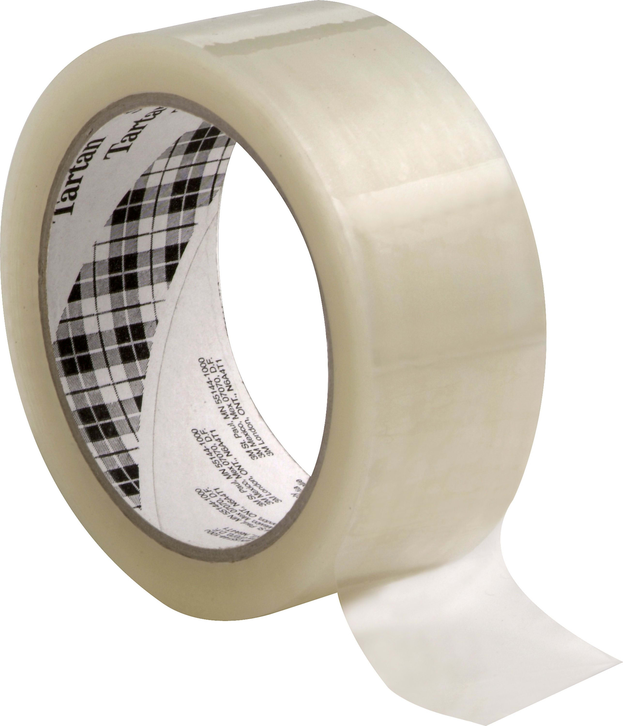 3M - Nastro da imballaggio Tartan™ 369, Trasparente, 50 mm x 132 m, 0.043 mm