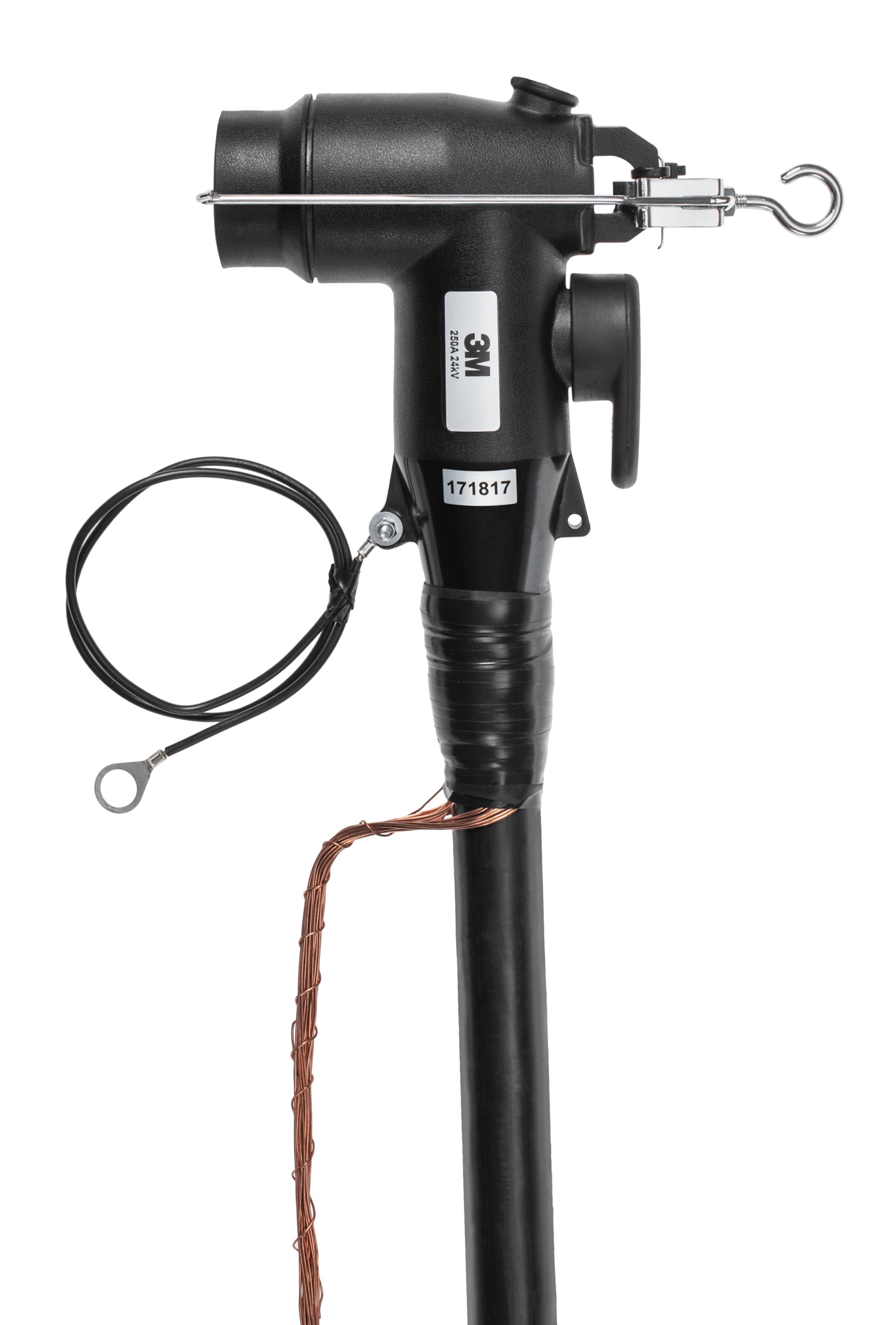 3M - 3M™ Kit connettore separabile 93-EE, 895-2 MC, 25-95, 24 kV, a gomito 250A, confezione da 3 fasi