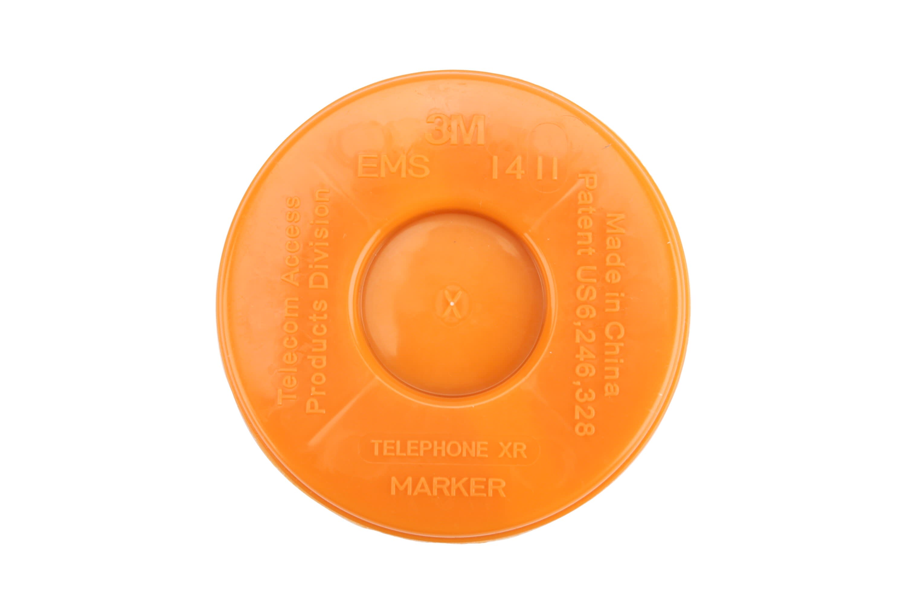 3M - Marker a disco 3M™ 1411-XR/iD, Cavi Telefonici, Arancione, versione iD, 210/confezione