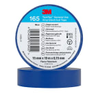 3M - 3M™ Temflex™ 165 Nastro isolante in vinile, Blu, 15 mm x 10 m