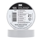 3M - 3M™ Temflex™ Nastro isolante in vinile 155, Bianco, 19 mm x 20 m