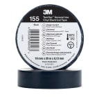 3M - 3M™ Temflex™ Nastro isolante in vinile 155, Nero, 19 mm x 20 m 7100184744
