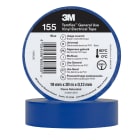 3M - 3M™ Temflex™ Nastro isolante in vinile 155, Blu, 19 mm x 20 m 7100184745