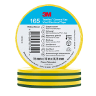 3M - 3M™ Temflex™ 165 Nastro isolante in vinile, Verde/Giallo, 15 mm x 10 m